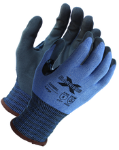 Load image into Gallery viewer, X-Barrier ANSI A5 Cut Resistant Luxfoam Coated Reinforced Thumb Crotch with Tektreme Fiber Knit Shell
