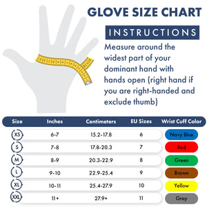 X-Barrier ANSI A5 Cut Resistant Luxfoam Coated Reinforced Thumb Crotch with Tektreme Fiber Knit Shell