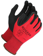 Load image into Gallery viewer, NuGear Polyester Shell with Foam Latex Coated Work Glove (12 Pairs)
